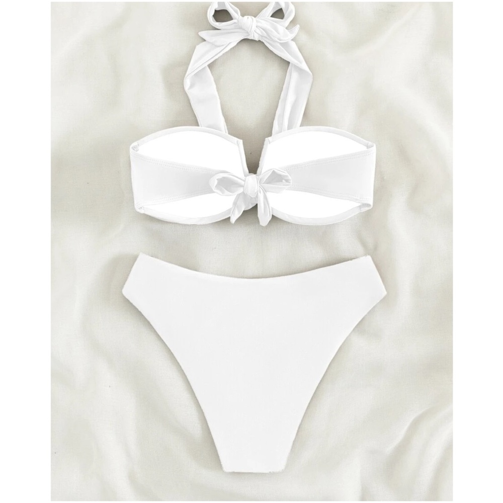 Twisted halter Top Cheeky Bikini Swim Beach - Picture 10 of 12